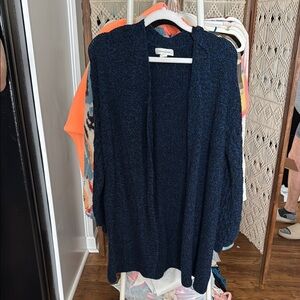 Treasure & Bond Navy Blue Cardigan